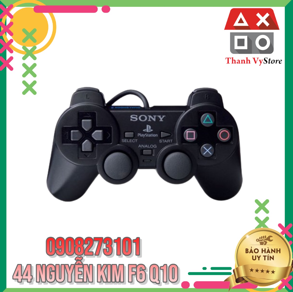 Tay Cầm PS2 Clone 