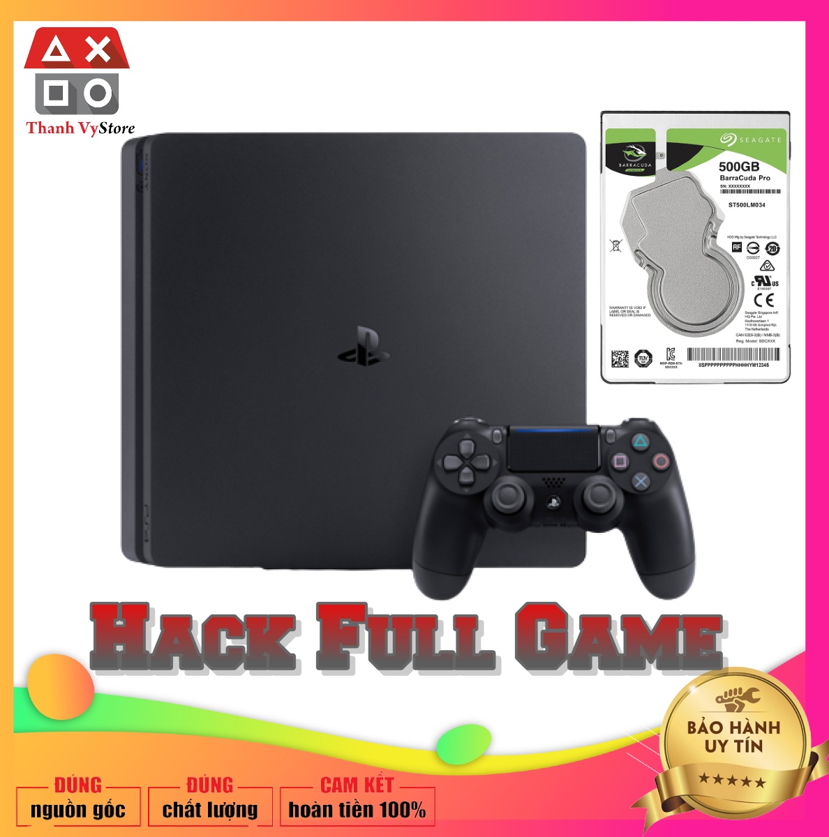 PlayStation 4 Slim 500GB Hack 9.00