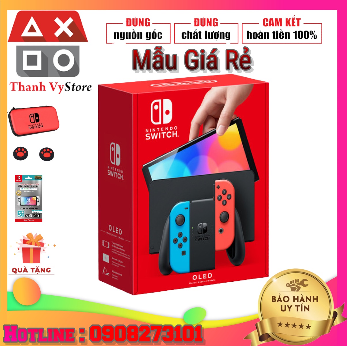 Nintendo Switch OLED Neon Joy‑Con